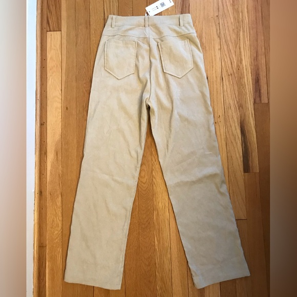 ROMWE Tan Corduroy Pants NWT - size Small / 4 - Picture 4 of 8